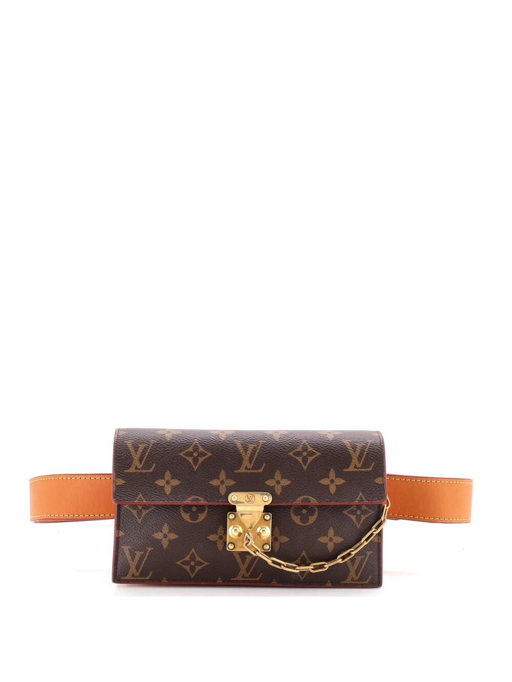 Louis Vuitton S Lock Belt Pouch Canvas #374937L16B
